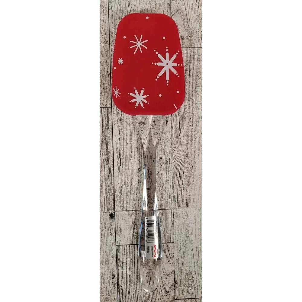 Kitchen Gift Set Silicone Mat Spatula Peace Towel Trivet Cookie Scoop Christmas